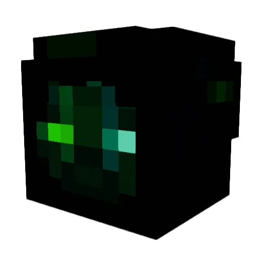 rex346 Minecraft avatar head, 3D render
