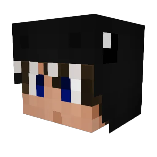 rex5826 Minecraft avatar head, 3D render