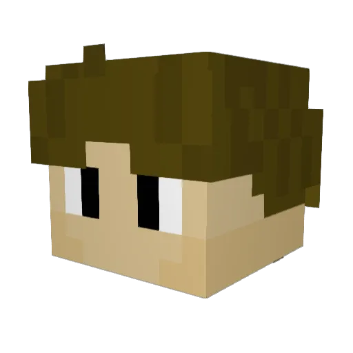 rex88rex88 Minecraft avatar head, 3D render