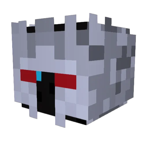 rexclone Minecraft avatar head, 3D render