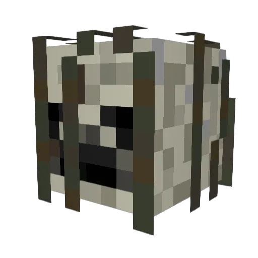 rexenderr Minecraft avatar head, 3D render