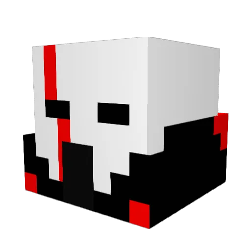 rexk9071 Minecraft avatar head, 3D render