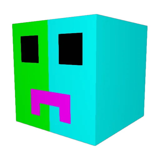 rexman234 Minecraft avatar head, 3D render