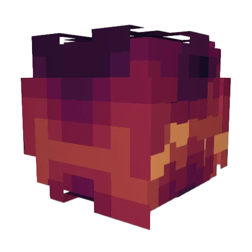 rexodexo Minecraft avatar head, 3D render
