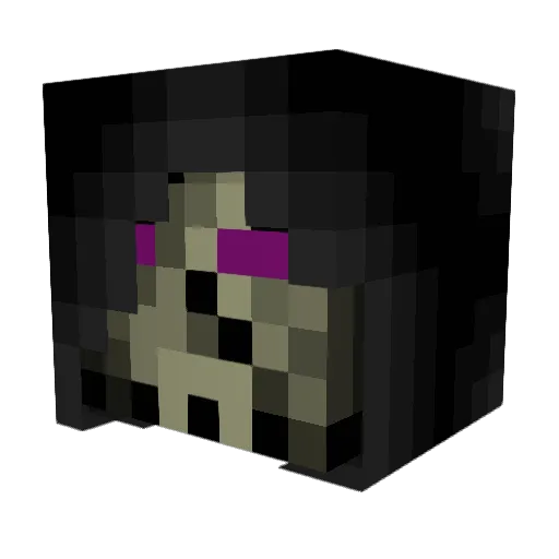 rexsai Minecraft avatar head, 3D render