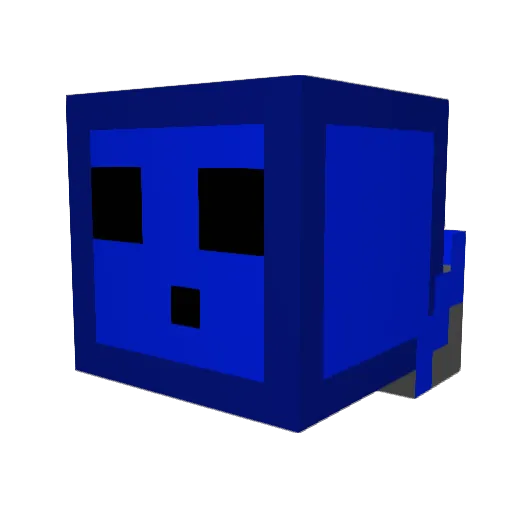 rexsf05 Minecraft avatar head, 3D render