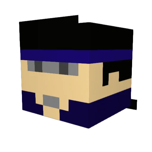 rexus94 Minecraft avatar head, 3D render