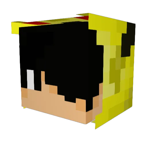 rexy93 Minecraft avatar head, 3D render