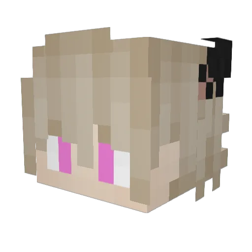 rexydif Minecraft avatar head, 3D render