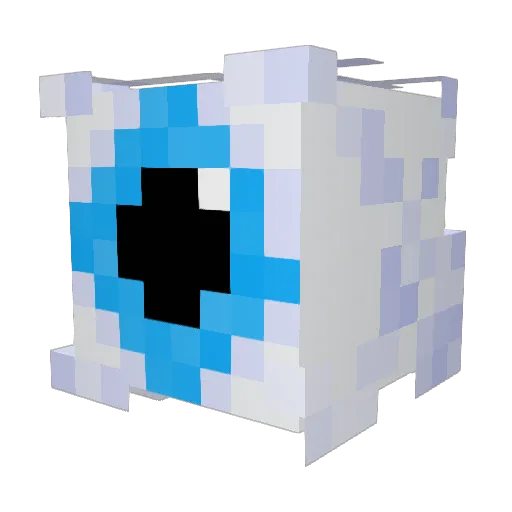 reybajk Minecraft avatar head, 3D render