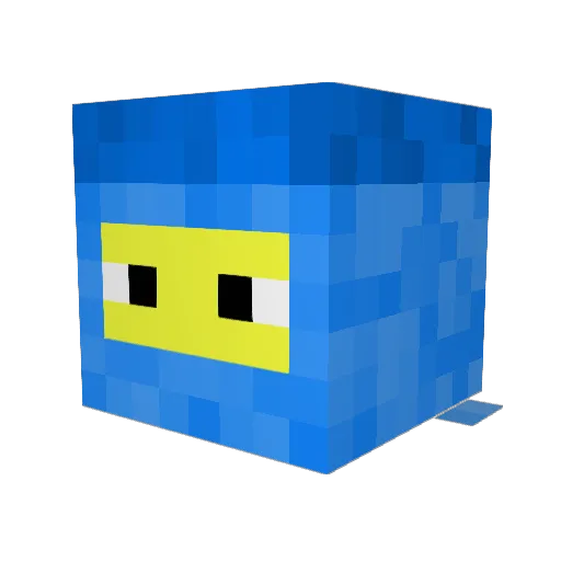 reydd Minecraft avatar head, 3D render