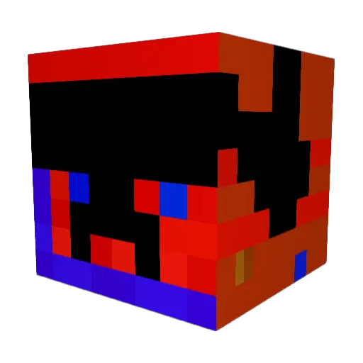 reymick Minecraft avatar head, 3D render