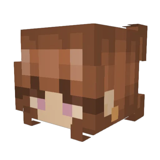 reynalduh Minecraft avatar head, 3D render