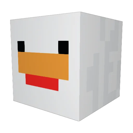 reyrooge Minecraft avatar head, 3D render