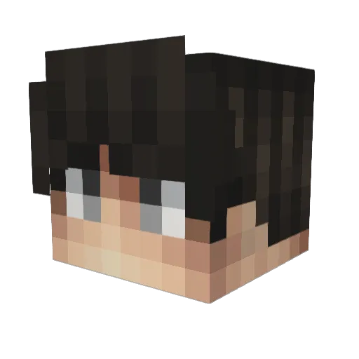 reyzz Minecraft avatar head, 3D render