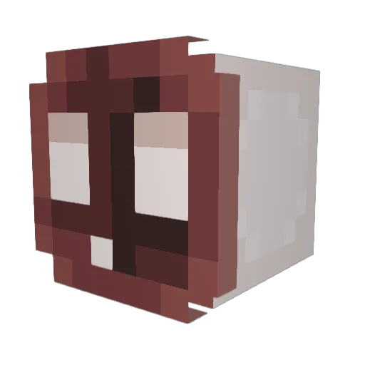 rezy0 Minecraft avatar head, 3D render