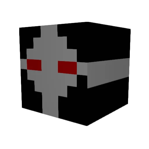 rfahey Minecraft avatar head, 3D render