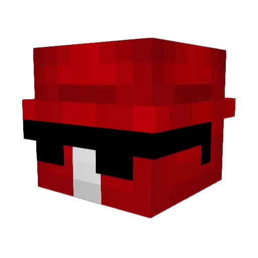 rfb2 Minecraft avatar head, 3D render