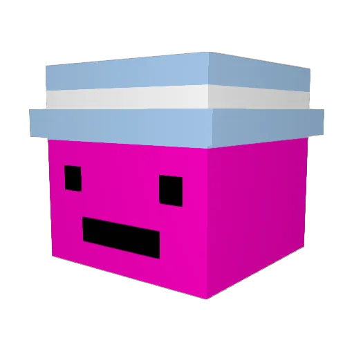rfbird5050 Minecraft avatar head, 3D render
