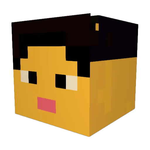 rfkl2003 Minecraft avatar head, 3D render