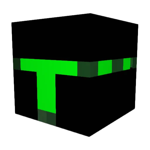 rgbh1 Minecraft avatar head, 3D render