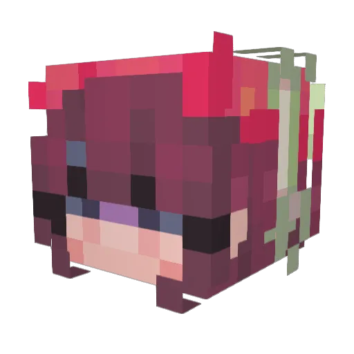 rgray7 Minecraft avatar head, 3D render