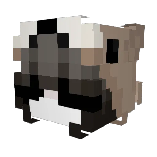 rheaaxo Minecraft avatar head, 3D render