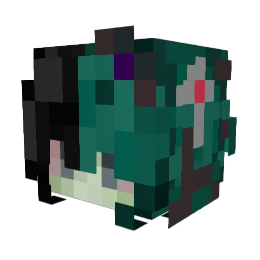 rhettandlinkvevo Minecraft avatar head, 3D render
