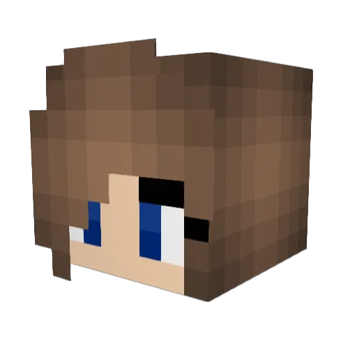 rhiannonh05 Minecraft avatar head, 3D render