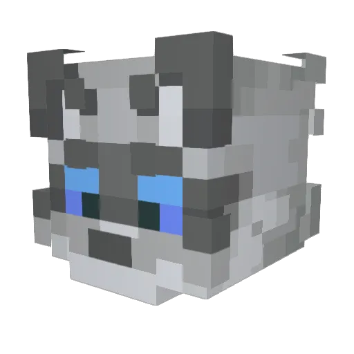 rhjournal Minecraft avatar head, 3D render