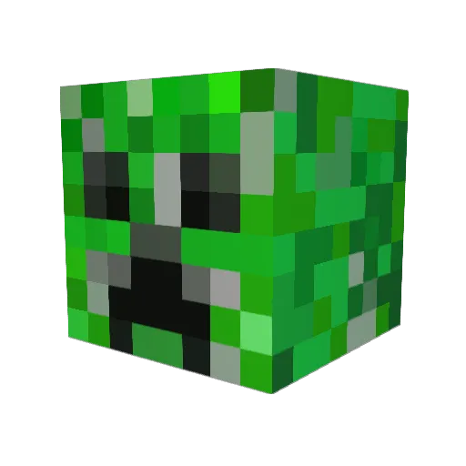 rhkddlr22 Minecraft avatar head, 3D render