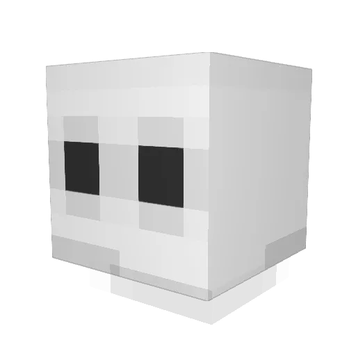 rhm_bot1 Minecraft avatar head, 3D render