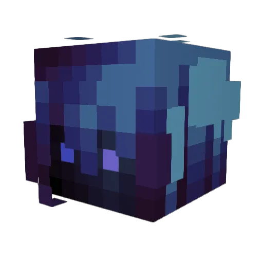 rhvenyv Minecraft avatar head, 3D render