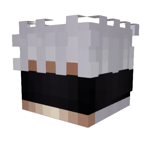 rhymecyper Minecraft avatar head, 3D render