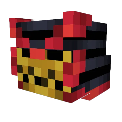 rhys2460 Minecraft avatar head, 3D render