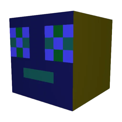 rhyswhit19 Minecraft avatar head, 3D render