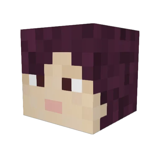 rhytol Minecraft avatar head, 3D render