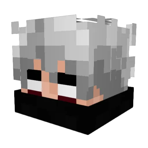 ri4s Minecraft avatar head, 3D render