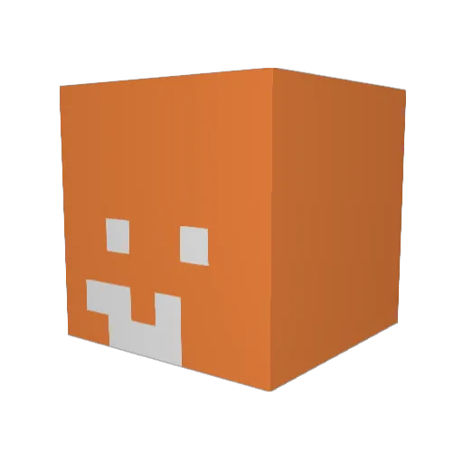 ribeiro46 Minecraft avatar head, 3D render