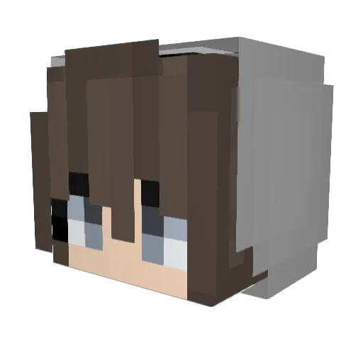 ribeiro_95 Minecraft avatar head, 3D render