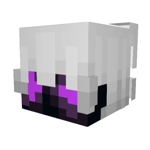 rice2510 Minecraft avatar head, 3D render