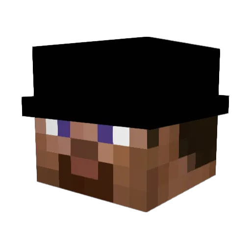 rich0362 Minecraft avatar head, 3D render