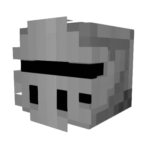 richard_alan Minecraft avatar head, 3D render