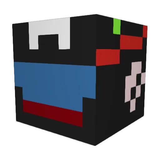 richardboy6363 Minecraft avatar head, 3D render