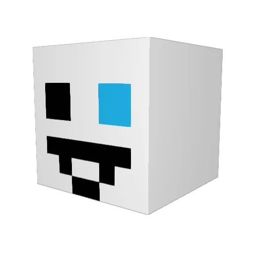 richbears Minecraft avatar head, 3D render