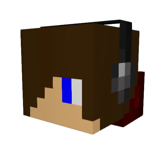 richboy9 Minecraft avatar head, 3D render