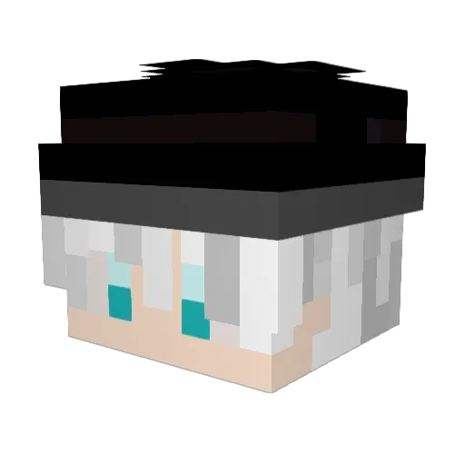 richcorleone Minecraft avatar head, 3D render
