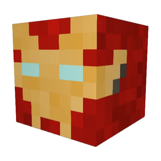 richiSn4k3 Minecraft avatar head, 3D render
