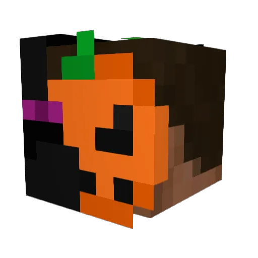 richmond_tc Minecraft avatar head, 3D render