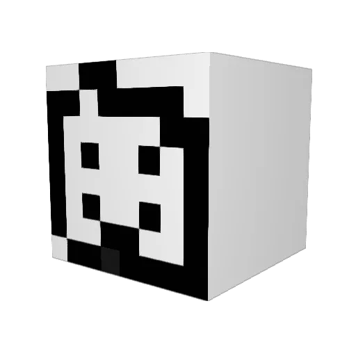 rick8520963 Minecraft avatar head, 3D render